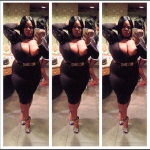 Custom Made Little Black Dress. Worn.